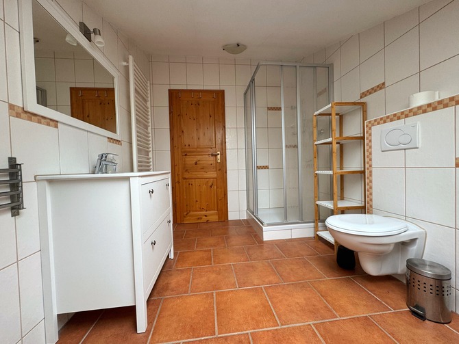 Ferienwohnung in Niederhagen - Sonne und Me(eh)r - Bad