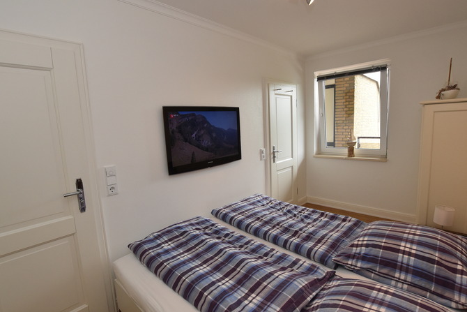 Ferienwohnung in Grömitz - Ostsee-Traumblick - kleineres Schlafzimmer
