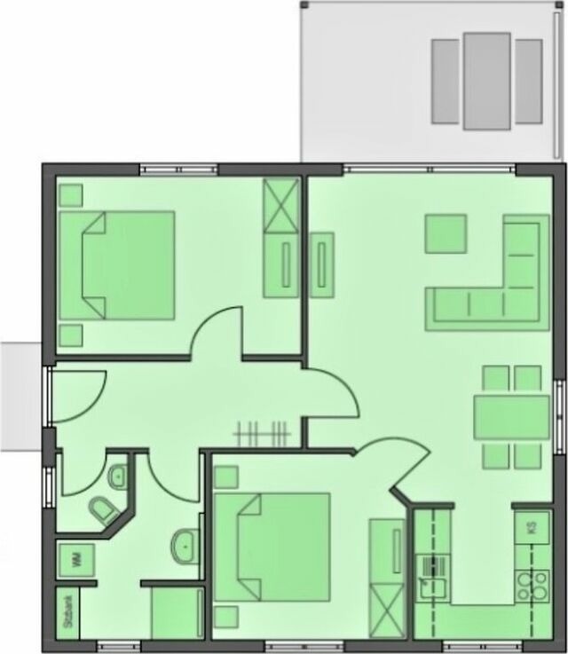 Ferienhaus in Klein Wittensee - Witt am See G - Bild 11