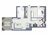 Ferienwohnung in Dahme - Jacobihof Haus 3 Wohnung 02 - Bild 6