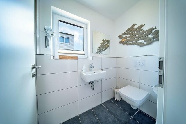 Ferienhaus in Olpenitz - Ferienhaus Lieblingsplatz by Seeblick Ferien ORO, direkte Wasserlage,Sauna - Bild 20