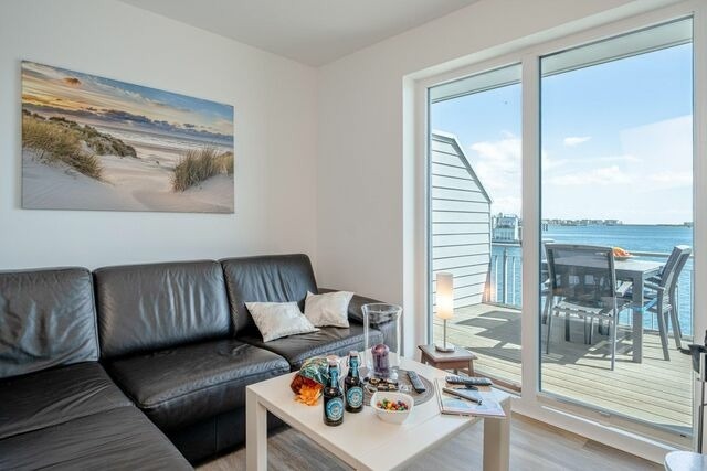 Ferienhaus in Olpenitz - Schleivilla Hafenblick by Seeblick Ferien ORO, Sauna, direkte Wasserlage - Bild 7