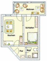 Ferienwohnung in Seebad Heringsdorf - (Brise) Villa To Hus App. 12 - Bild 15
